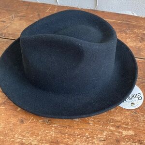 'Bryant' Walrus Hats Wool Fedora Hat - MED